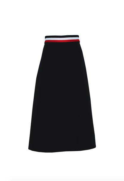 A-Line High Slit Skirt